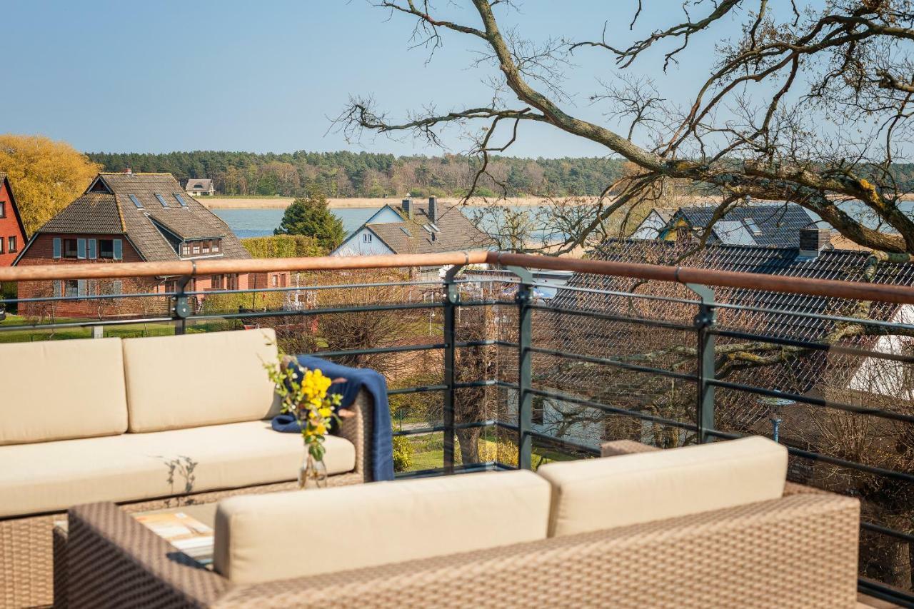 Villa Lotsenhaeuser Ruegen - Luxus Ferienhaus - 3 Schlafzimmer - Sauna - Dachterrasse Mit Boddenblick Breege Bagian luar foto