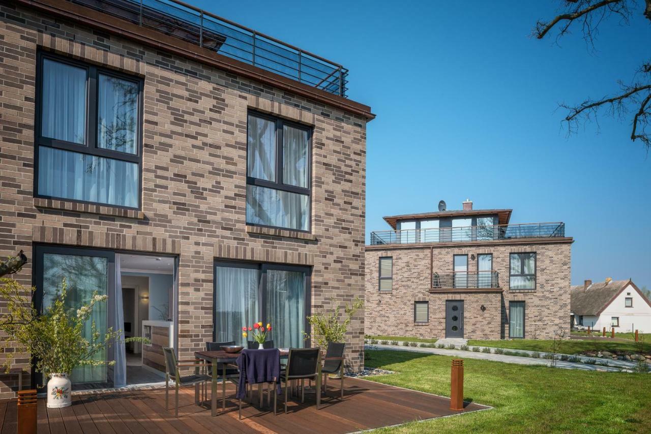 Villa Lotsenhaeuser Ruegen - Luxus Ferienhaus - 3 Schlafzimmer - Sauna - Dachterrasse Mit Boddenblick Breege Bagian luar foto